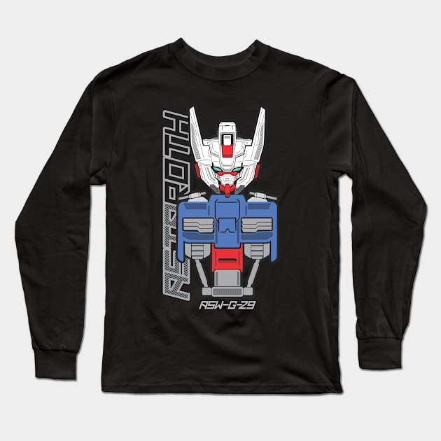 gundam astaroth Long Sleeve T-Shirt by Mexha_project